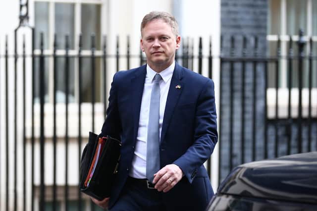 Transport secretary Grant Shapps said the move will provide ‘direct help’ to thousands of households. (Photo by Hollie Adams/Getty Images)