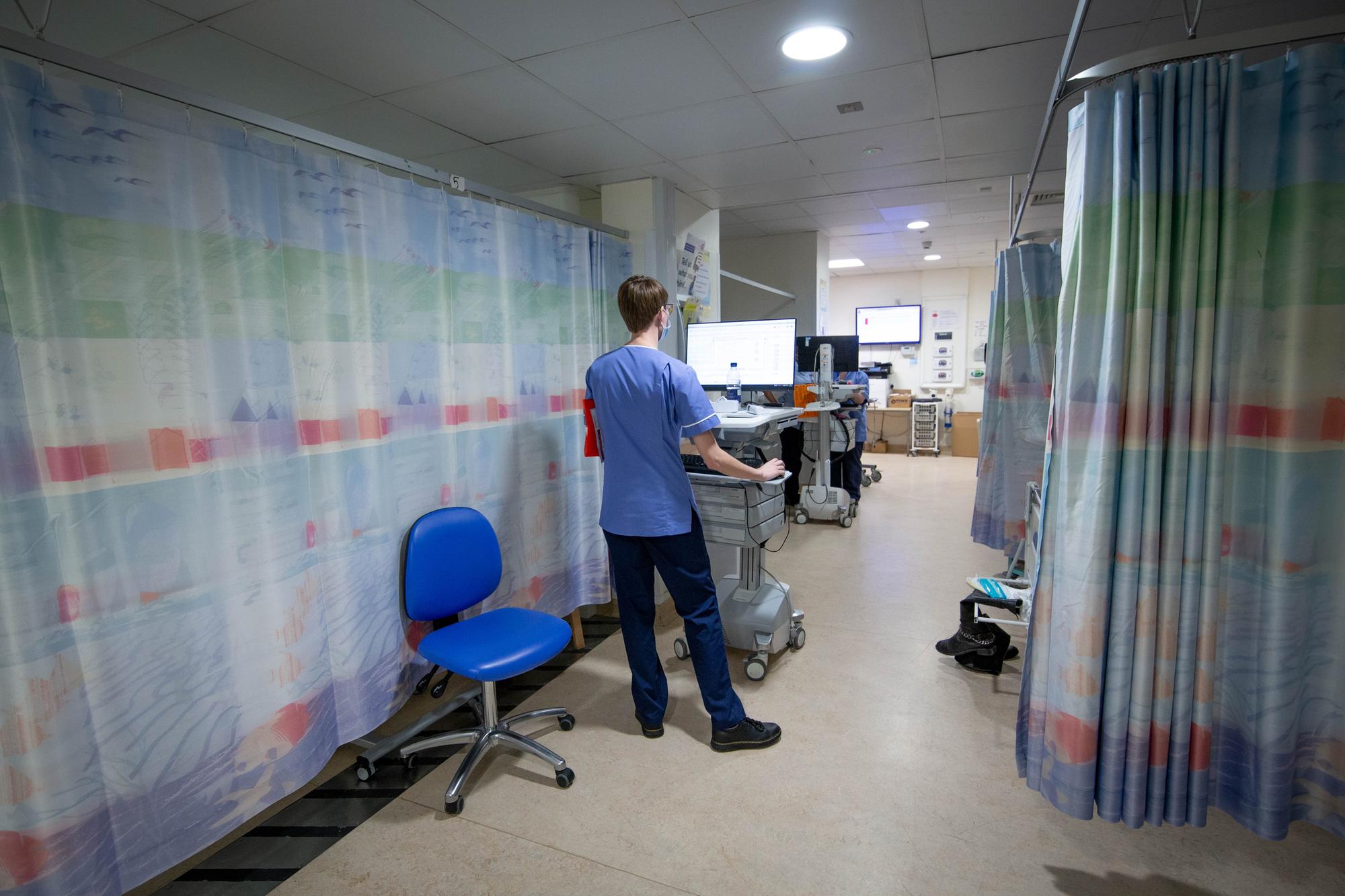 The number of staff missing work at Hampshire hospitals due to Covid has been revealed. Picture: Habibur Rahman