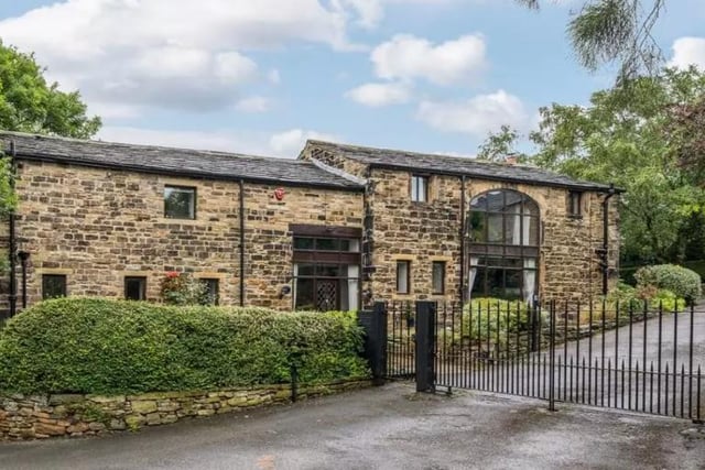 This stunning four bed Grade II listed barn conversion dates back to 1750. It is found on a spacious plot in a gated development comprising only five properties. The property has been meticulously renovated yet it has maintained lots of its history, character and charm. The property features exposed wooden beams and bare stone walls amidst a modern interior. Listed on OntheMarket for 399,950 GBP