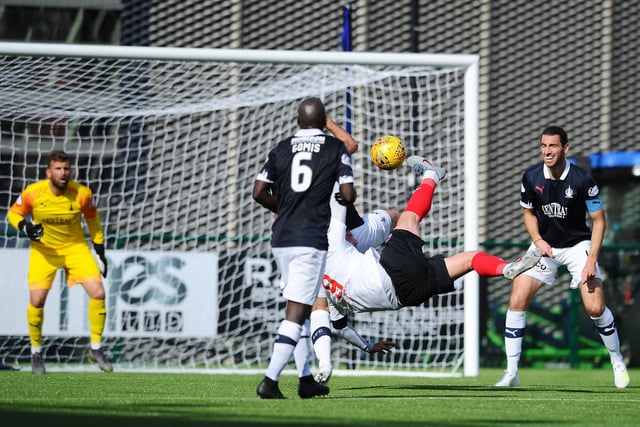 Saturday, August 24. The cracks began to appear in a disappointing defeat at Clyde where the Bairns failed to perform.