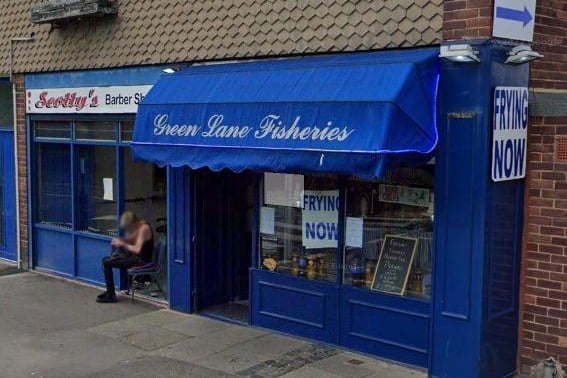 Green Lane Fisheries on the South Shields street of the same name was awarded a top score last month. 