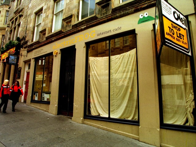 The Electric Frog Internet Cafe brought the wonders of the World Wide Web to Cockburn Street.