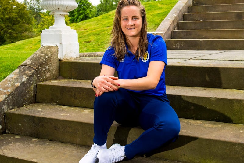 German born Sophie Howard committed her allegiance to Scotland in 2017 and simply hasn't looked back since, starring at the World Cup in 2019 before gaining promotion to the WSL with Leicester last May.