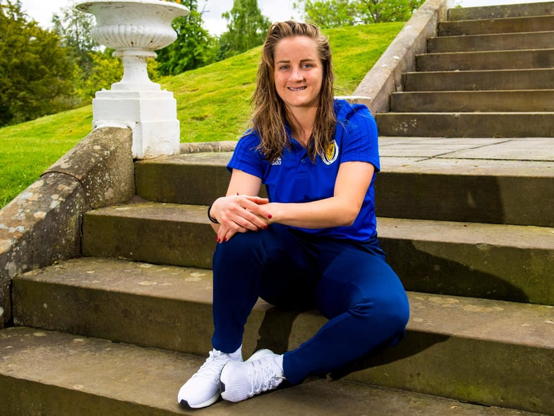 German born Sophie Howard committed her allegiance to Scotland in 2017 and simply hasn't looked back since, starring at the World Cup in 2019 before gaining promotion to the WSL with Leicester last May.