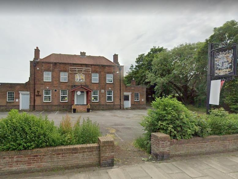 This view of the Simonside Arms site, South Shields was  saved from Google Maps.