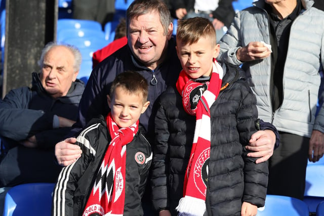 More Unitedites at Selhurst Park for the game against Crystal Palace in February 2020.