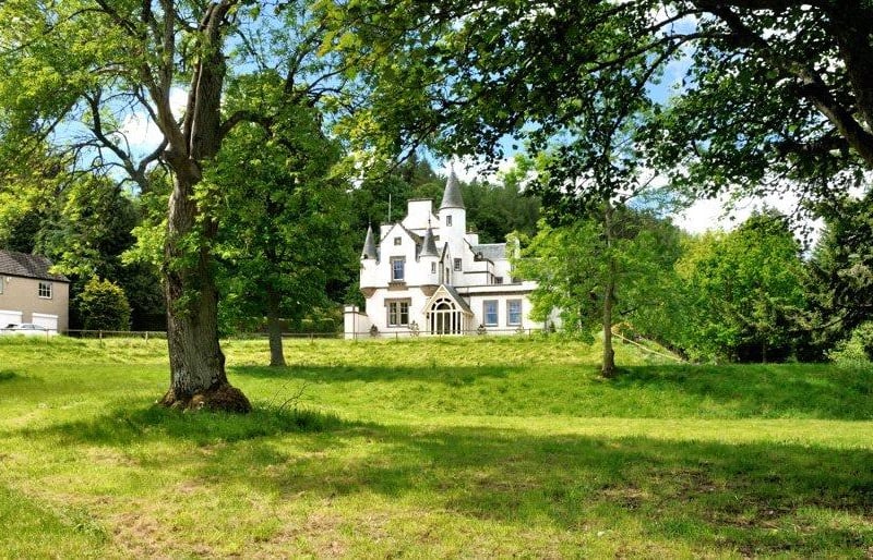 House and garage building.