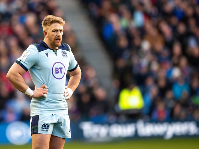 The 1,109th man to represent Scotland, South African-born Steyn got 12 minutes at the end of the France game with more sure to follow.