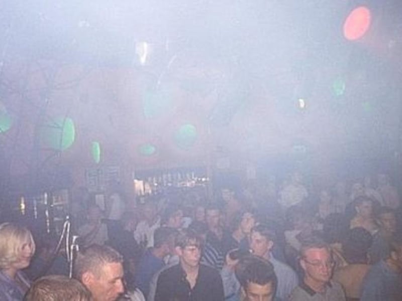 Social distancing was an unknown concept back in the Nineties.