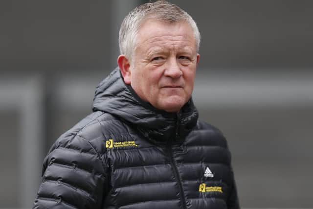Chris Wilder has been impressed by Oliver Burke's contribution since arriving from West Bromwich Albion: Darren Staples/Sportimage