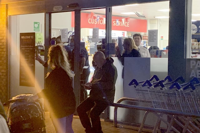 Police ran their 'biggest ever football operation' in Hampshire on September 24 as Pompey played Southampton at Fratton Park for the third round of the Carabao Cup.

Pictured is: Tesco in Goldsmith Avenue, Portsmouth.

Picture: Ben Fishwick (240919-2)