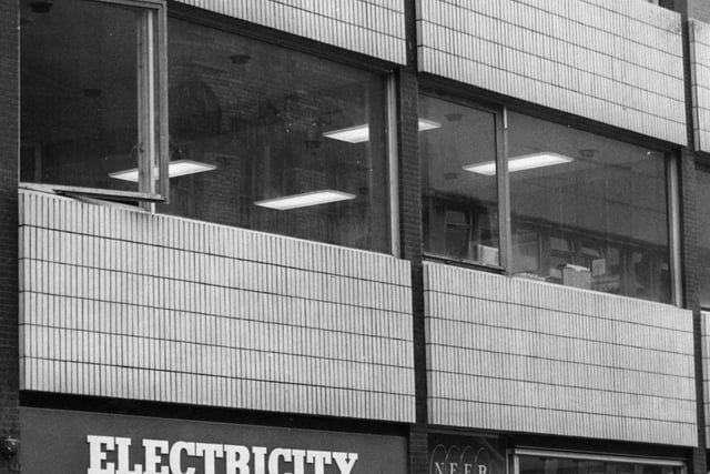 Heading back to 1970 for this photo which shows the new North Eastern Electricity Board showrooms which were officially opened by Mayor Alderman Thomas Lincoln.