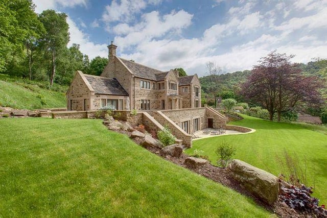 This six bedroom modern stone built country house  has a cinema room, wine room and a hobby room. Marketed by Savills, 0115 691 9330.