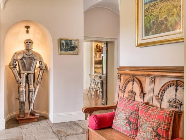 But the big question is: does the armour come with the castle? Or would you have to bring your own?