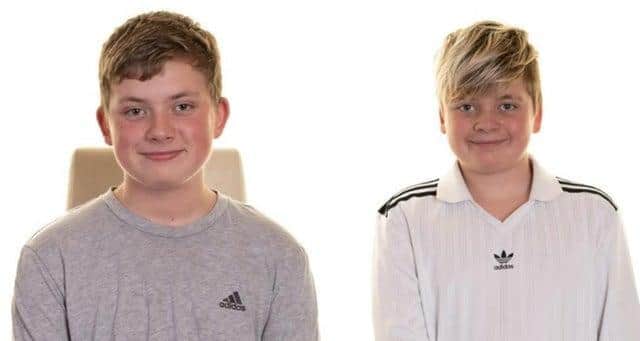 Tristan and Blake died in hospital after being strangled by the deranged couple.