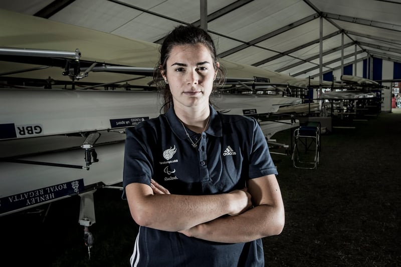 Sheffield-born Paralympic rower and Rio gold medallist Grace Clough. Photo: Paralympics GB