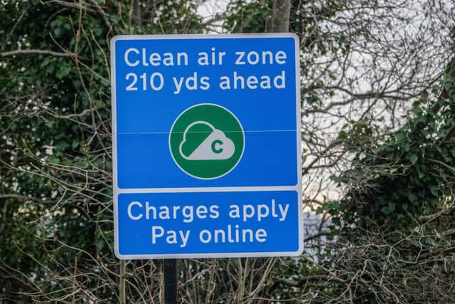 Fraudulent clean air zone websites have been appearing at the top of search results. Picture: Dean Atkins