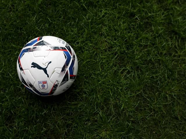 EFL match ball . (Photo by George Wood/Getty Images)
