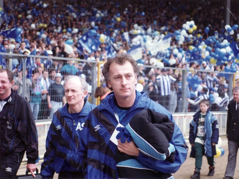An unused sub at Wembley, Francis replaced Ron at the end of the season and guided the Owls to huge success, including a third place First Division finish and two domestic cup finals. Sacked in 1995 in controversial circumstances, he enjoyed equal success as manager of Birmingham, reaching the League Cup final in 2001, and had a spell in charge of Crystal Palace. Left the game but for occasional media appearances in 2003.