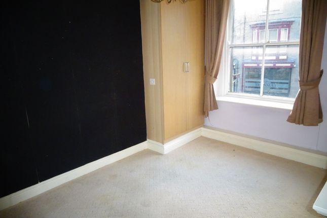 Centrally located, this two-bedroom flat is on the market through Jonathan V Davies for £90,000.