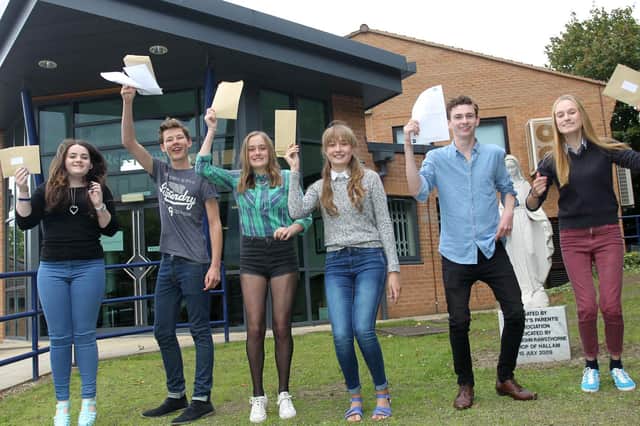 Who can you spot picking up their GCSES in these retro snaps?