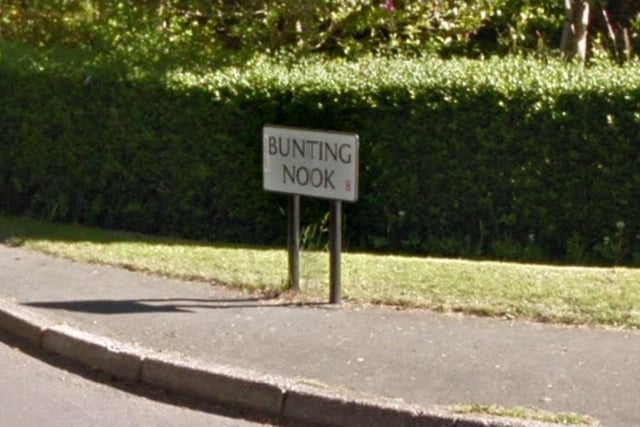 This charming name - which brings to mind fetes, cakes and street parties - is worn by a street in Norton.