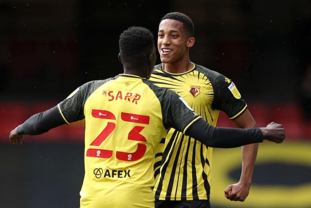 Watford's new signing scored his first goal for the club on his 19th birthday as the Hornets beat local rivals Luton 1-0. The Hatters had won their opening two league games before the match at Vicarage Road.