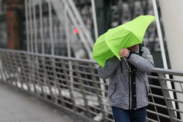 Sheffield will be hit by severe gales, heavy rain and even some snow this week when Storm Dudley and Storm Eunice hit the UK. Photo by Oli Scarff/Getty Images.