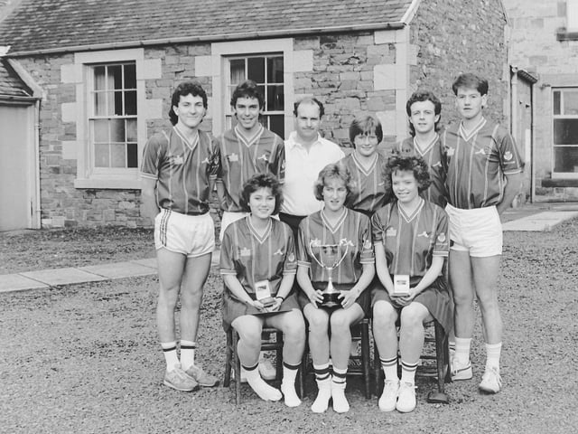 Hawick unihoc team, July 1986.