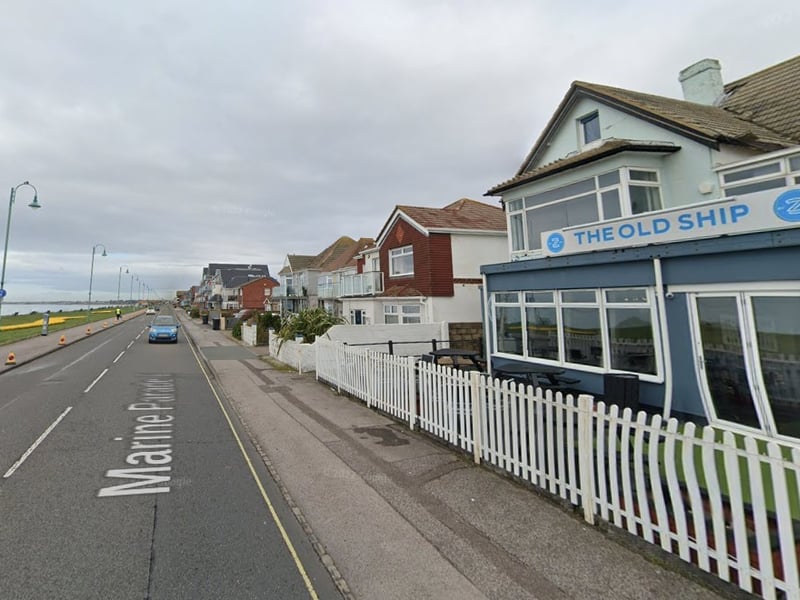 Rated 5: The Old Ship at 54 Marine Parade East, Lee-On-The-Solent; rated on October 14
