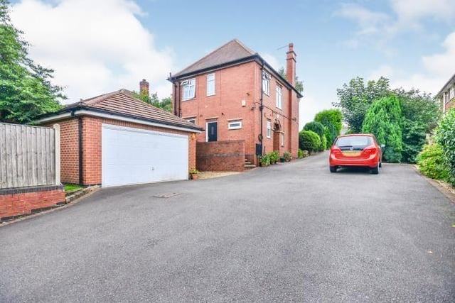 This three bedroom detached house has a separate bath and shower in the bathroom and w.c/ utility room. Marketed by Bairstow Eves, 01623 355730.