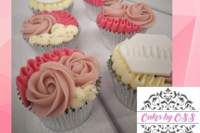 Sugarcraft Supplies, from Yaxley, are handmaking beautifully decorated cupcake boxes for Mother's Day, costing £12.50, or family-sized treat boxes priced at £25.