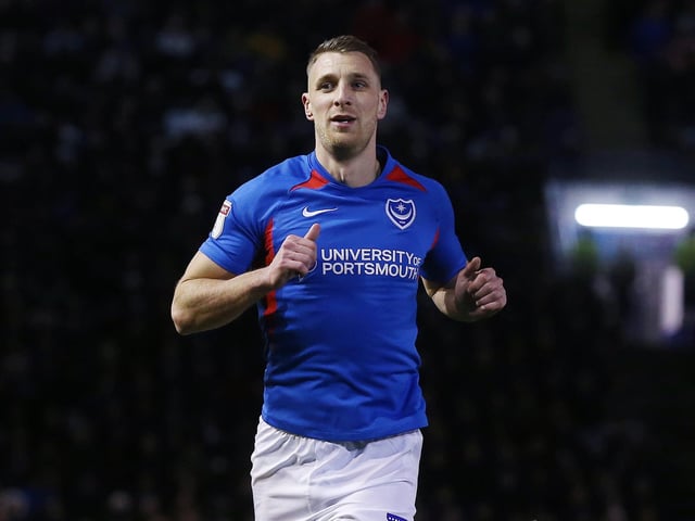 The left-back is out of contract this summer, although the club hold the option for an additional. That’s something you’d still expect Pompey to take up given his experience.
