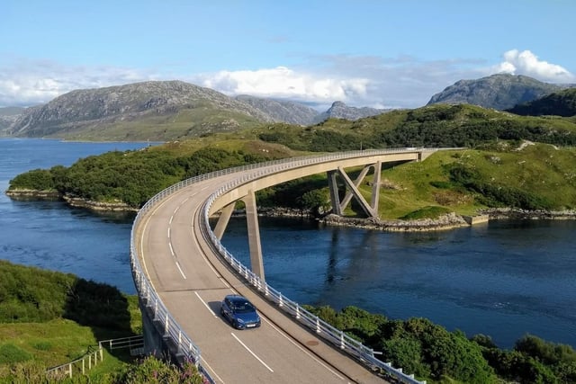 The NC500 is 500 miles of stunning roads that run around the north of Scotland. It takes in everything from snow-capped mountains to golden beaches and along the way you’ll see everything from Highland cows to golden eagles