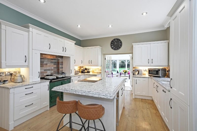 Fine and Country have called this kitchen the "hub of the home".