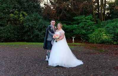 "We got married 5 December 2020, fourth date and second venue lucky! So glad we opted for the smaller wedding" said Emma-Louise.