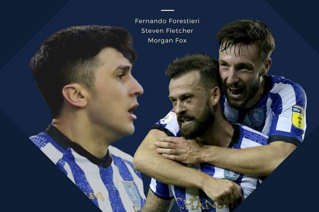 Fernando Forestieri, Steven Fletcher and Morgan Fox are all leaving Sheffield Wednesday.