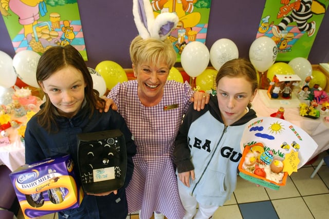 Meet the winners of a McDonald's Easter egg competition in Sunderland in 2004. Does this bring back happy memories?