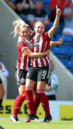 Lucy Watson was on target again for Sheffield United as the Blades women beat Coventry United