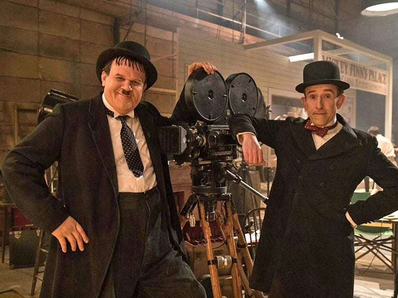 Stan and Ollie, starring Steve Coogan and John C Reily, was filmed at a number of locations including Birmingham.The film was also shot in Birmingham’s Old Rep Theatre as well as the Black Country Museum. The trolleybus ride scene, Hobbs Fish & Chip shop, the Bottle & Glass Inn and the Canal Street scenes were shot here. 