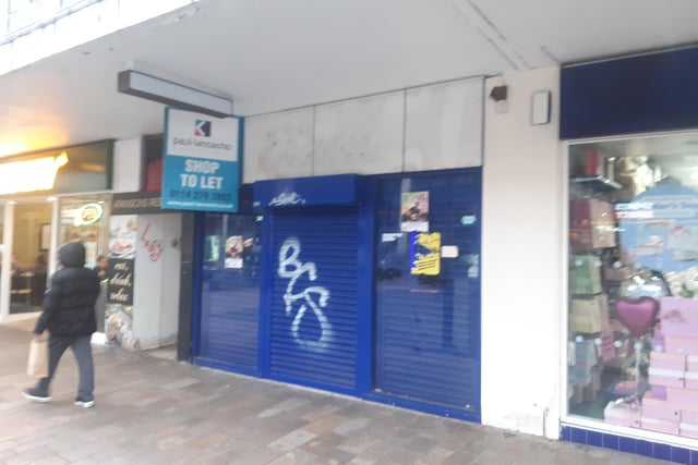 The former Fultons Foods store sandwiched between Subway and Card Factory on The Moor in Sheffield city centre was among eight Fultons branches across Sheffield which closed after Poundland acquired the frozen food specialist.