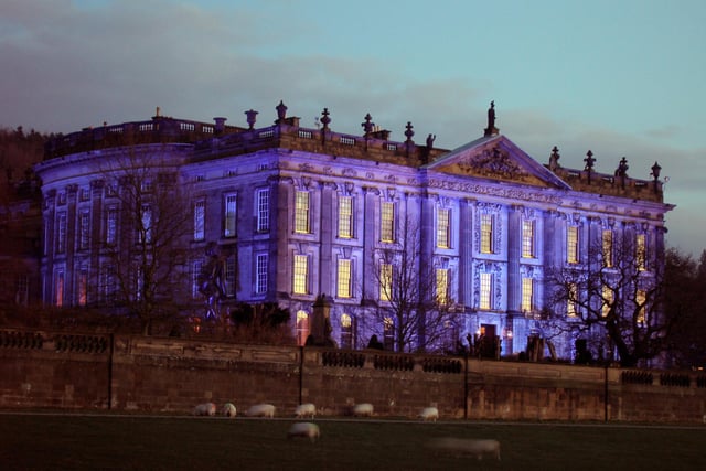 Chatsworth Christmas - Chatsworth House (West Front)