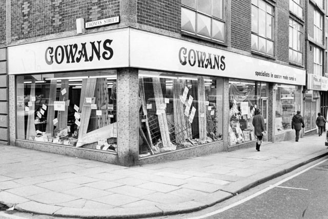 Gowans store is pictured here in 1984. Were you a customer and what do you remember of your 1980s visits?