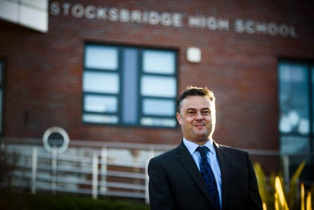 Andy Ireland, head teacher of Stocksbridge High School.