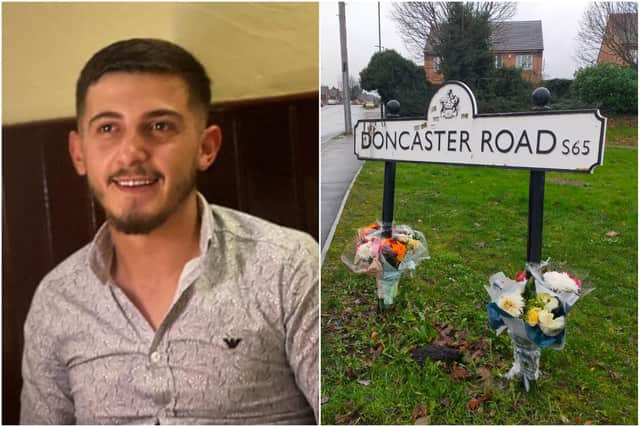 A man who was found unconscious on Doncaster Road, in Rotherham, and subsequently died has been named as Fatjon Oruci, 22 from London