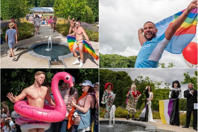A Gay Day themed event was held at The Alnwick Garden. Pictures: Jane Coltman