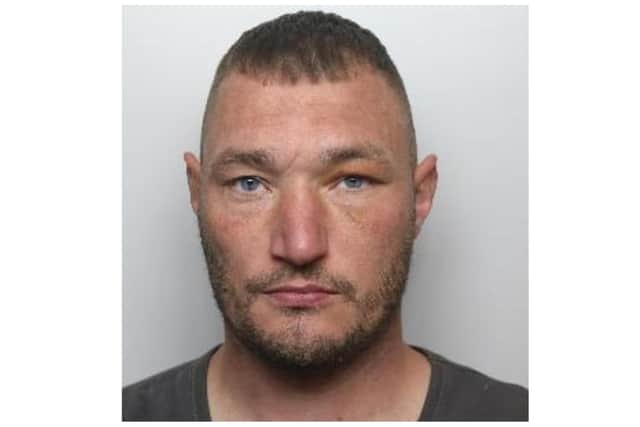 35-year-old Brett Thompson is beginning a 54-month prison sentence today (Tuesday, March 14), following a string of violent assaults in which he stabbed his ex-partner in the buttock with a screwdriver and stamped on the head of a stranger during a group attack carried out in Carver Street, Sheffield city centre
