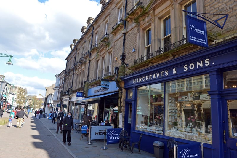 The historic Hargreaves and Sons store in Spring Gardens was one of those reopening today