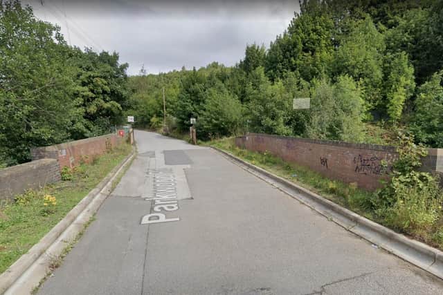 The Network Rail bridge on Parkwood Road. Pic Google.