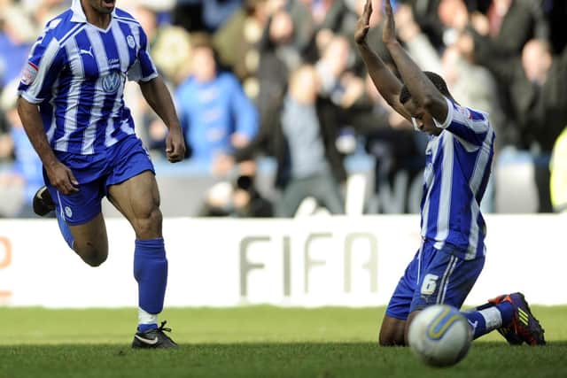 Probably the most famous picture of Semedo in Wednesday colours, at home against Sheffield United. (Steve Ellis)